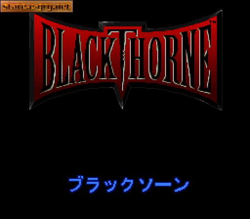 Blackthorne