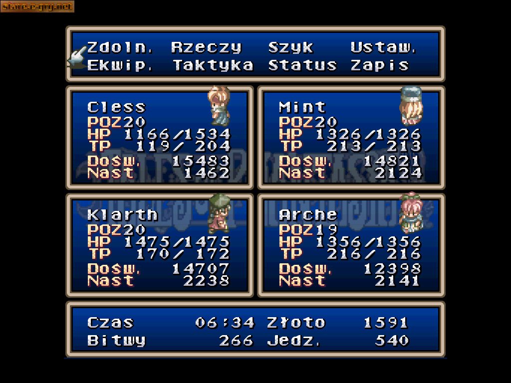 Tales of Phantasia (PL)