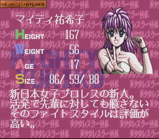 Bishoujo Wrestler Retsuden: Blizzard Yuki Rannyuu
