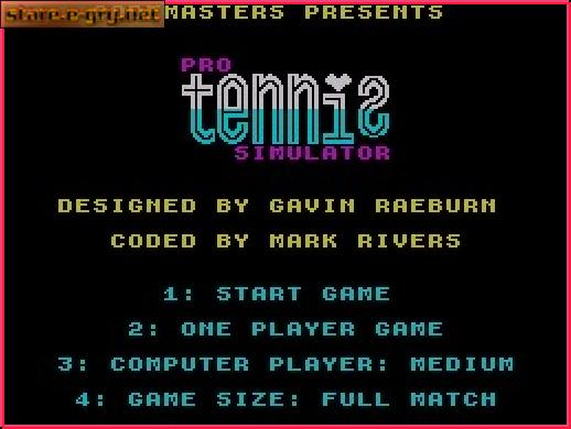 Pro Tennis Simulator