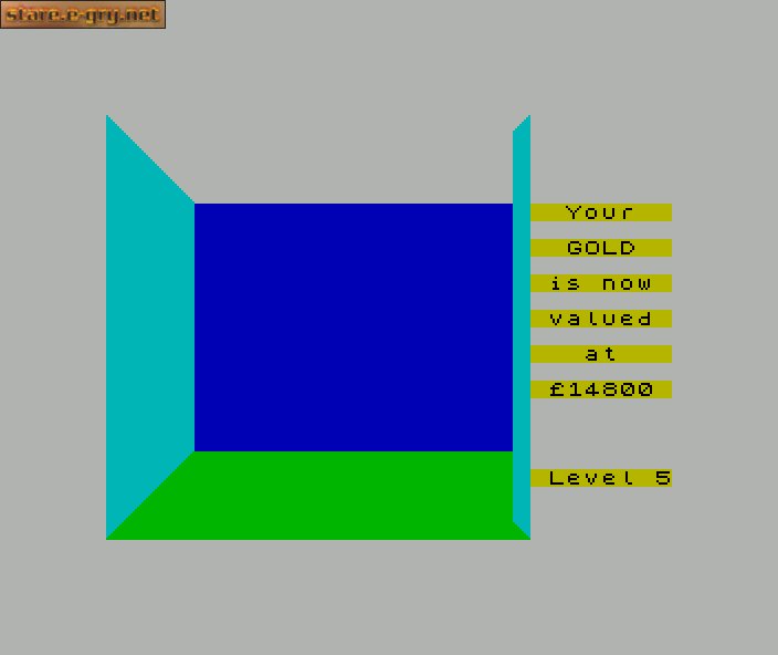 3D Maze Of Gold