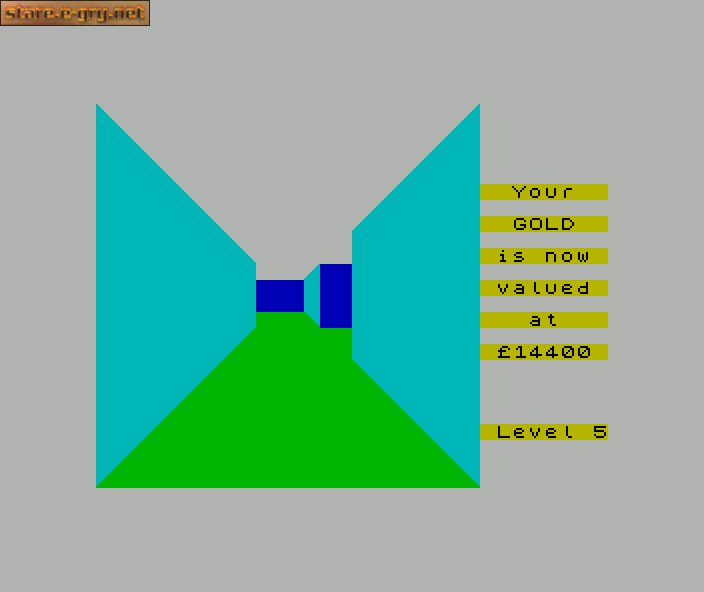3D Maze Of Gold