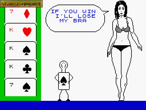 Animated Strip Poker