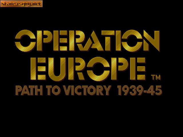 Operation Europe: Path to Victory 1939-45