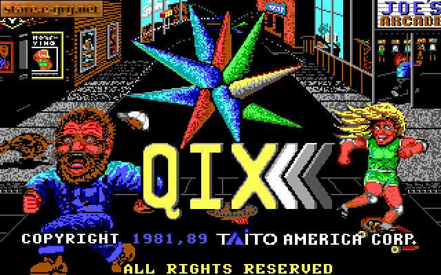 Qix: The Computer Virus Game
