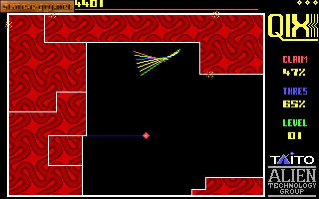 Qix: The Computer Virus Game