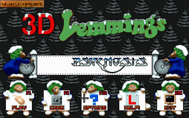 3D Lemmings Winterland