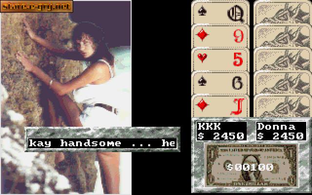 Cover Girl Strip Poker