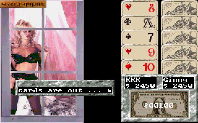 Cover Girl Strip Poker