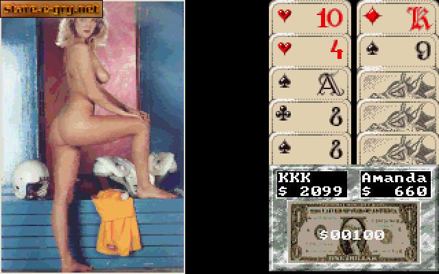 Cover Girl Strip Poker