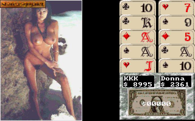 Cover Girl Strip Poker