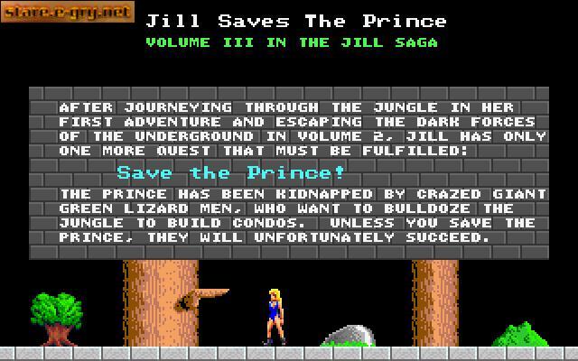 Jill of the Jungle: Jill Saves the Prince