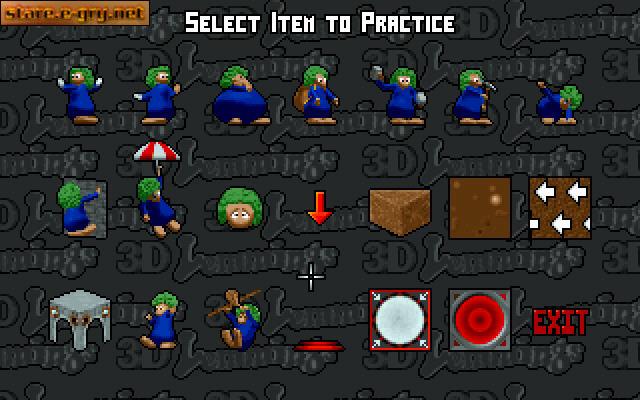 3D Lemmings