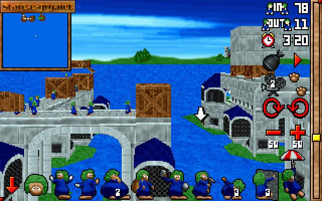 3D Lemmings