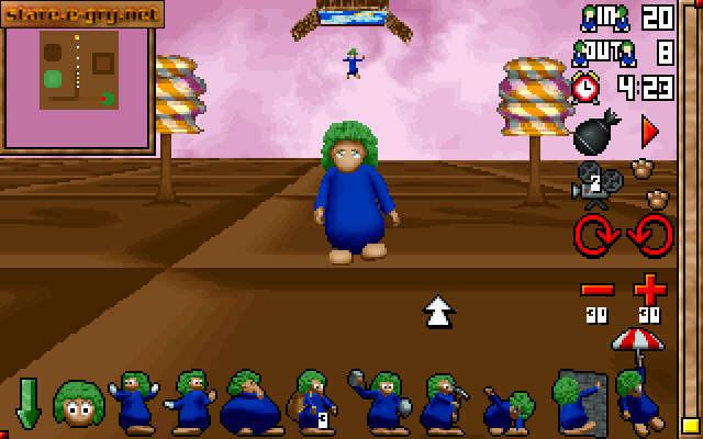 3D Lemmings