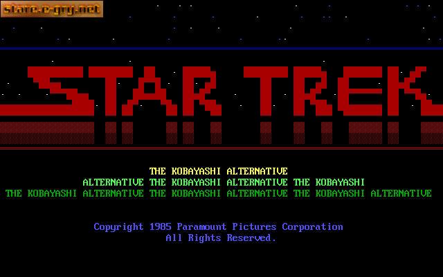 Star Trek: The Kobayashi Alternative