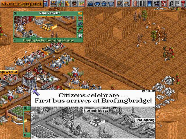 Transport Tycoon on Mars