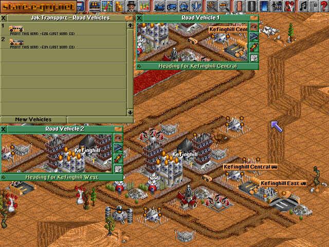 Transport Tycoon on Mars
