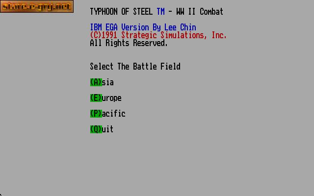 Typhoon of Steel