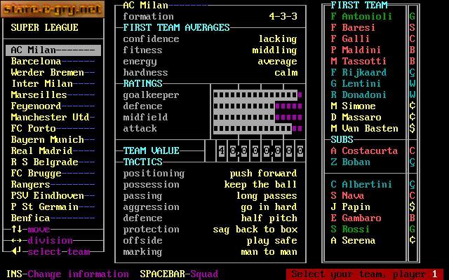 1-0 Soccer Manager