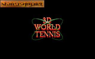 3D World Tennis