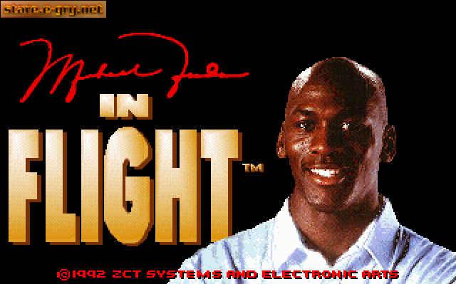 Michael Jordan In Flight