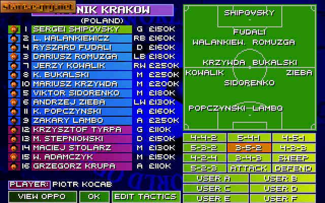 Sensible World Of Soccer