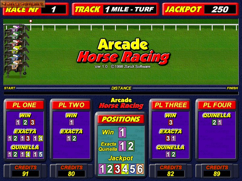 Arcade Horse Racing