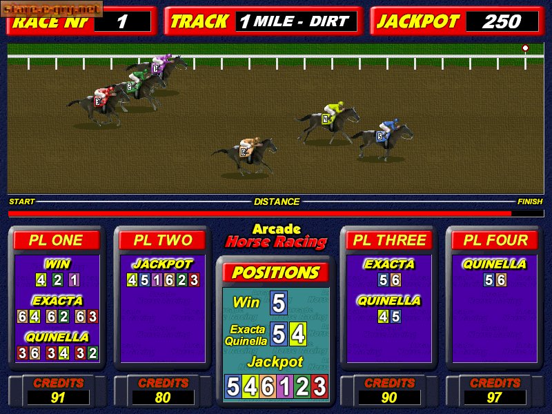 Arcade Horse Racing