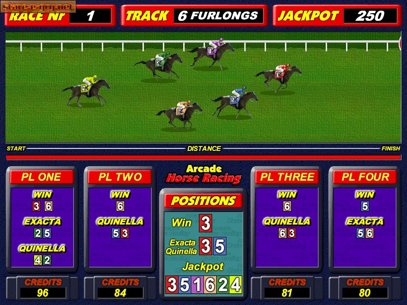 Arcade Horse Racing