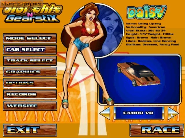 Hot Chix 'n' Gear Stix
