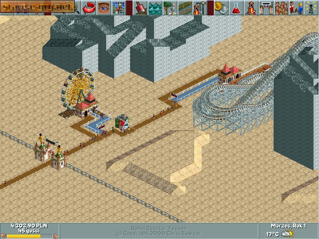 RollerCoaster Tycoon: Zwariowane Krajobrazy + Dodatkowe Atrakcje