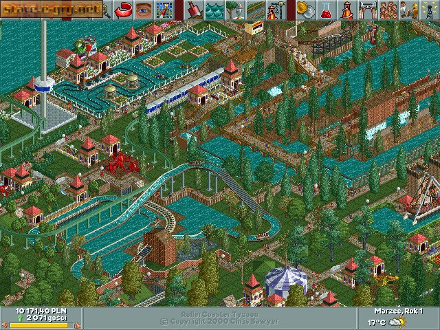 RollerCoaster Tycoon: Zwariowane Krajobrazy + Dodatkowe Atrakcje