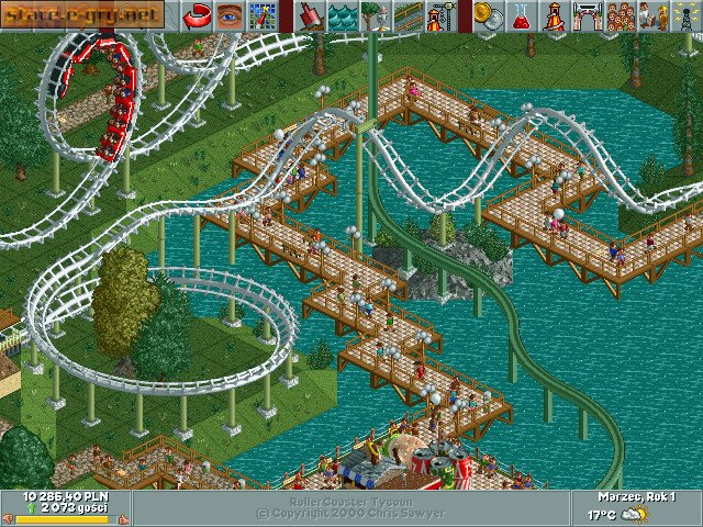 RollerCoaster Tycoon: Zwariowane Krajobrazy + Dodatkowe Atrakcje