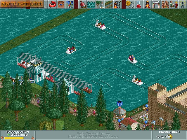 RollerCoaster Tycoon: Zwariowane Krajobrazy + Dodatkowe Atrakcje