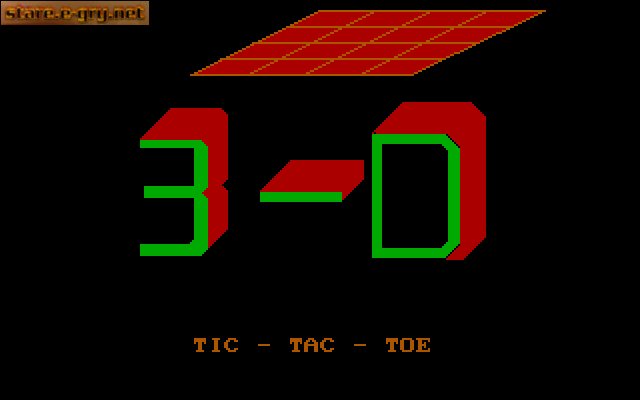 3D Tic-Tac-Toe