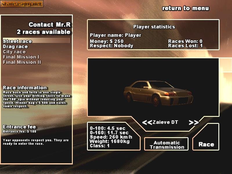 Amsterdam Street Racer