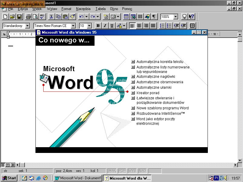 MS Office 95 Professional (PL)