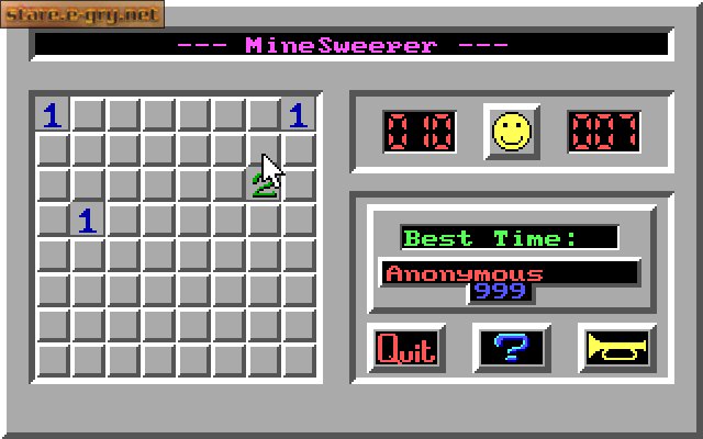 Minesweeper for DOS
