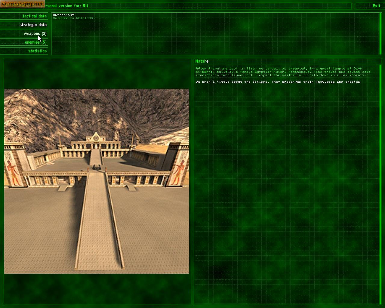 Serious Sam: The First Encounter