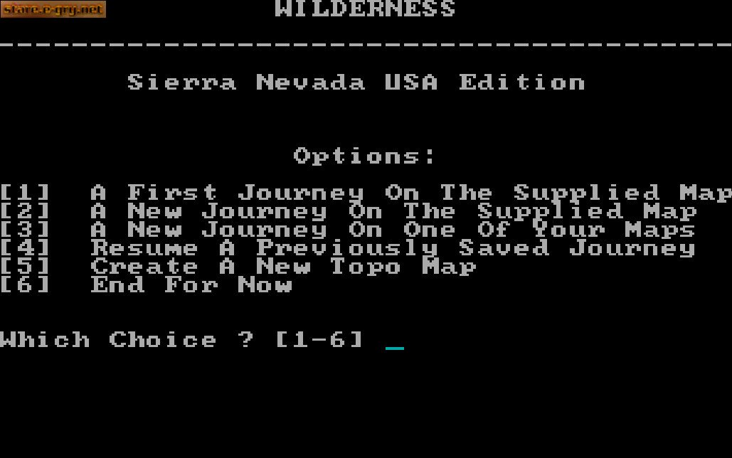 Wilderness: A Survival Adventure