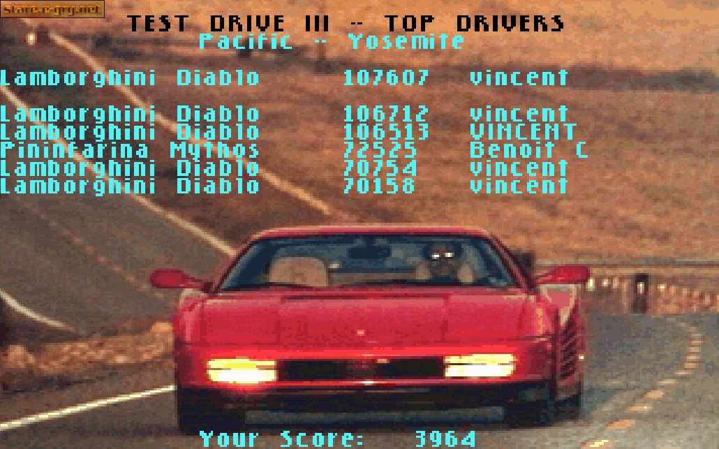 Test Drive III: The Passion
