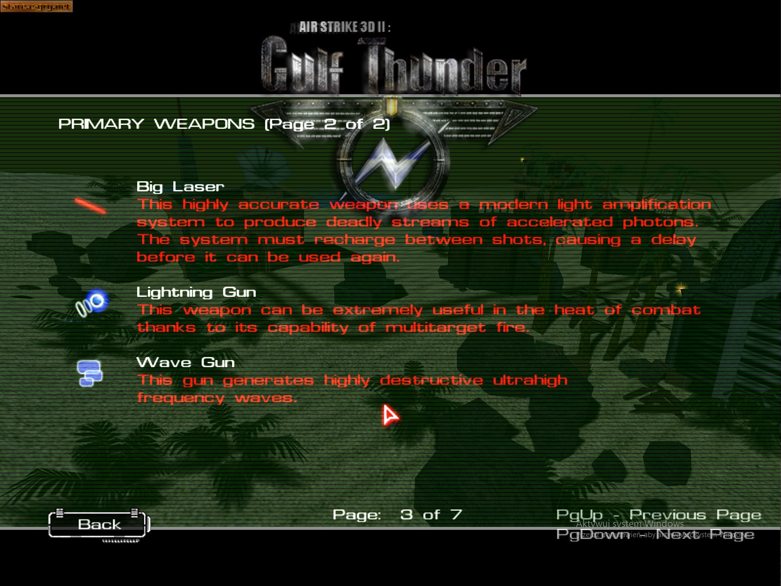 AirStrike II: Gulf Thunder