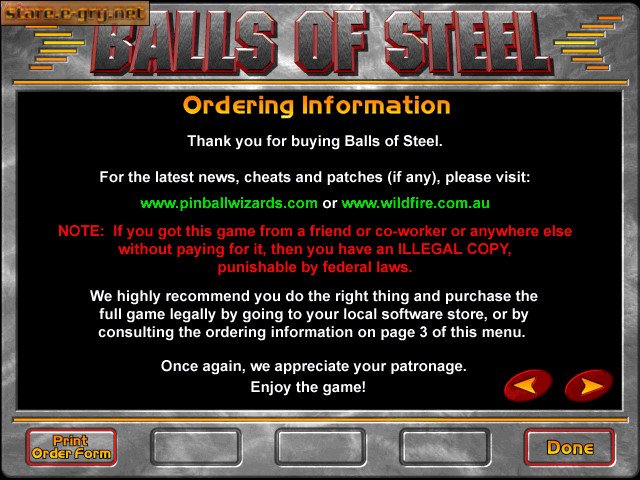 Balls of Steel