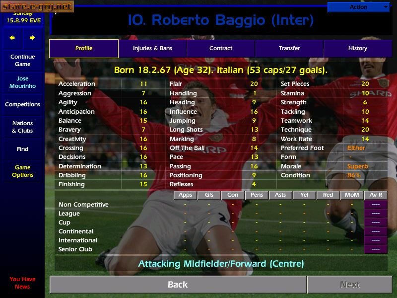 Championship Manager Season 99/00