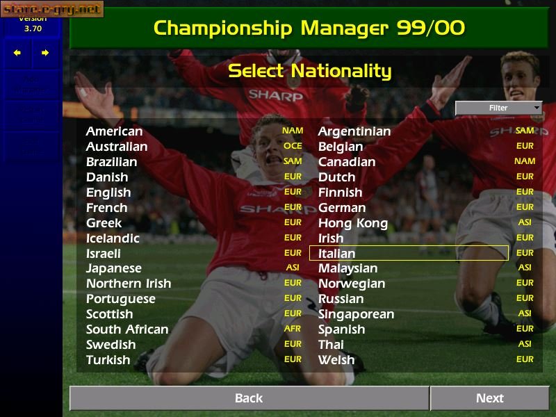 Championship Manager Season 99/00