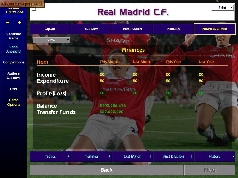 Championship Manager Season 99/00