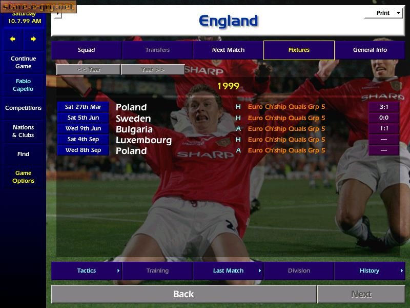 Championship Manager Season 99/00