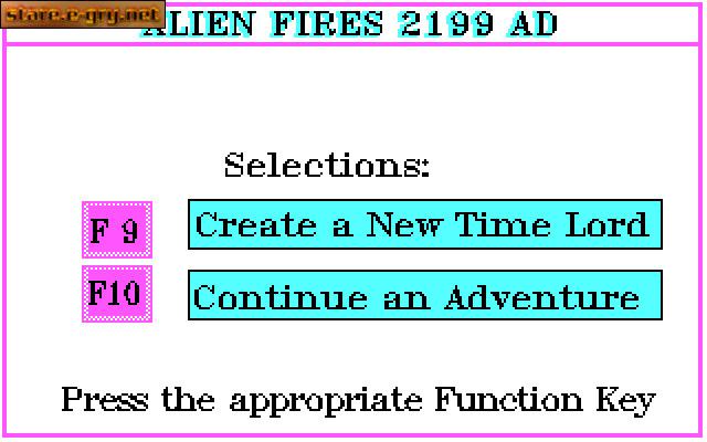 Alien Fires: 2199 AD