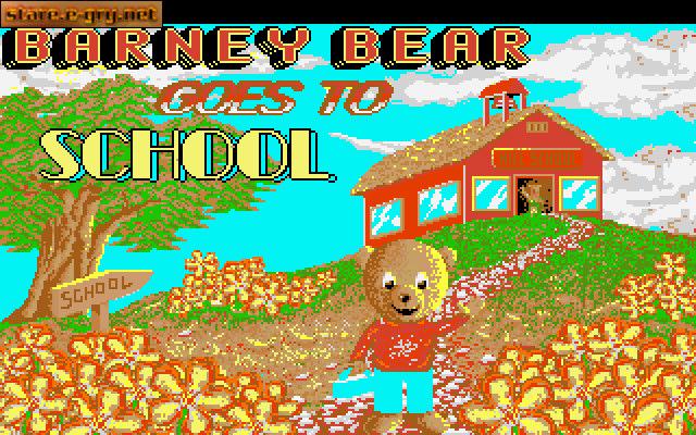 Barney Bear Goes to School
